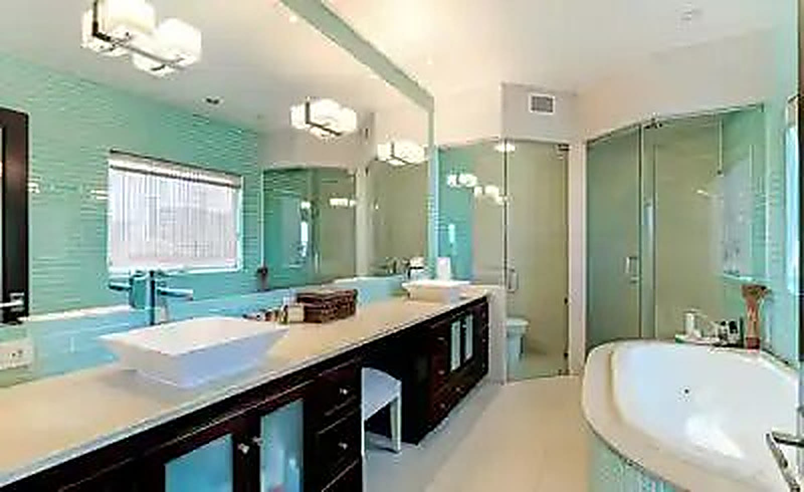Completed residential remodel interior