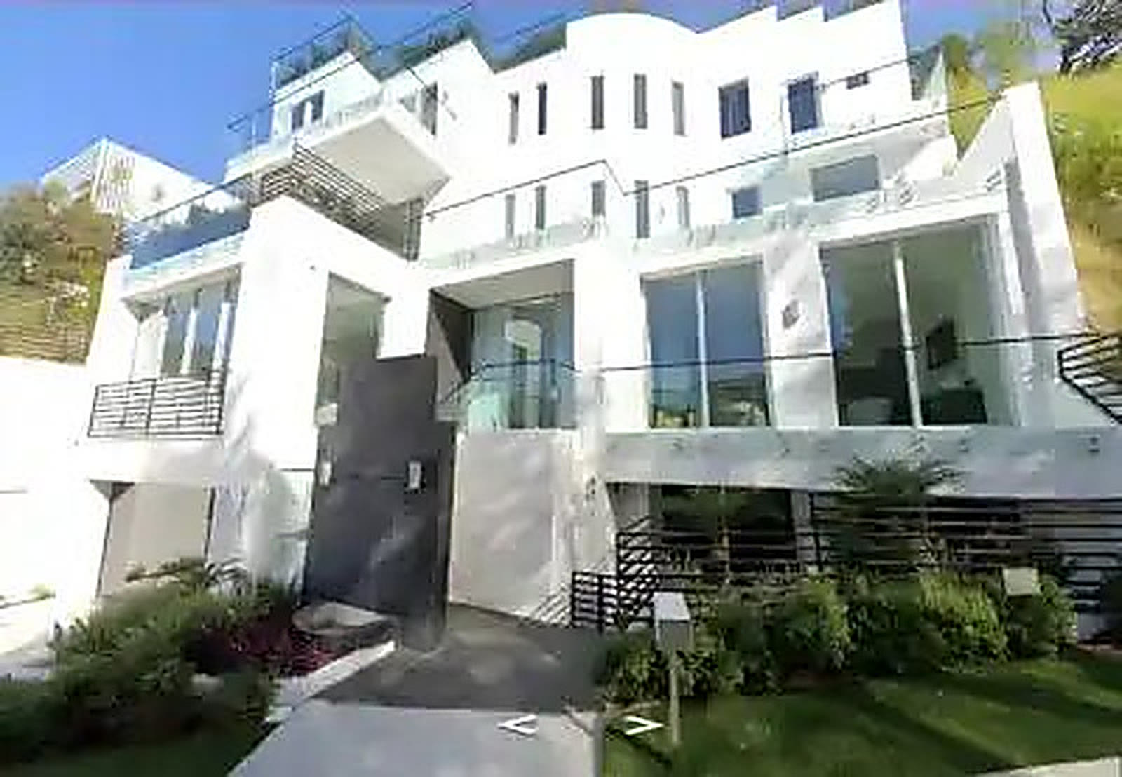 Modern multifamily building